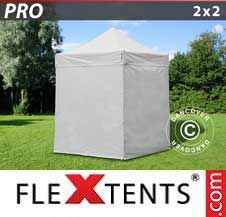 Namiot Ekspresowy FleXtents Pro 2x2m Biały, mq 4 ściany boczne