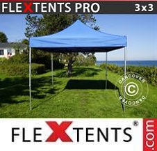 Namiot Ekspresowy FleXtents Pro 3x3m Niebieski