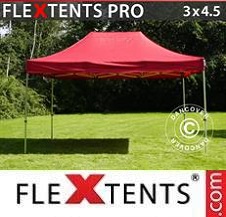 Namiot Ekspresowy FleXtents Pro 3x4,5m Czerwony