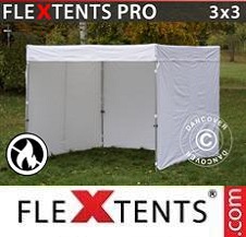 Namiot Ekspresowy FleXtents Pro 3x3m, biały,