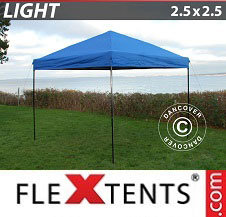 Namiot ekspresowy FleXtents Light 2,5x2,5m Niebieski