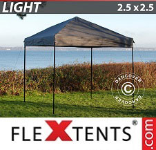 Namiot ekspresowy FleXtents Light 2,5x2,5m Szary