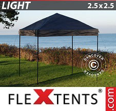 Namiot ekspresowy FleXtents Light 2,5x2,5m Czarny