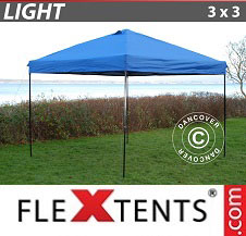 Namiot ekspresowy FleXtents Light 3x3m Niebieski