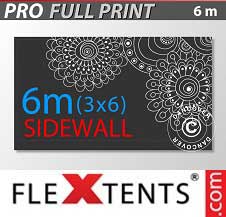Namiot ekspresowy FleXtents PRO z pełnym zadrukiem cyfrowym 3x6m