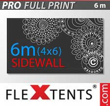 Namiot ekspresowy FleXtents PRO z pełnym zadrukiem cyfrowym 4x6m
